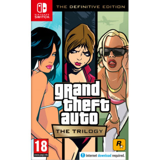 Grand Theft Auto: The Trilogy - The Definitive Edition -peli, Switch, Rockstar Games