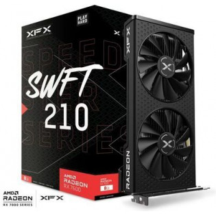 XFX SPEEDSTER SWFT 210 AMD Radeon RX 7600 Core Edition -näytönohjain