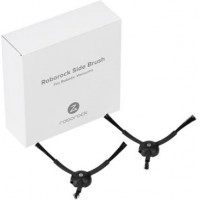 Roborock 3-haarainen sivuharja, musta, 2 kpl