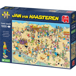 Jan Van Haasteren, Sand Sculptures -palapeli, 1000 palaa, Royal Jumbo BV